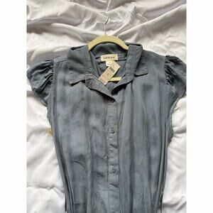 Cloth & Stone Anthropologie Blue & White Chambray dress - NWT New with tags. XL